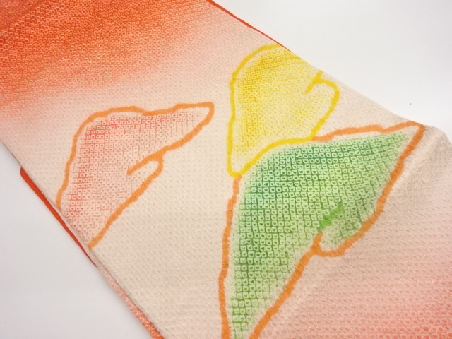 絞り抽象模様名古屋帯